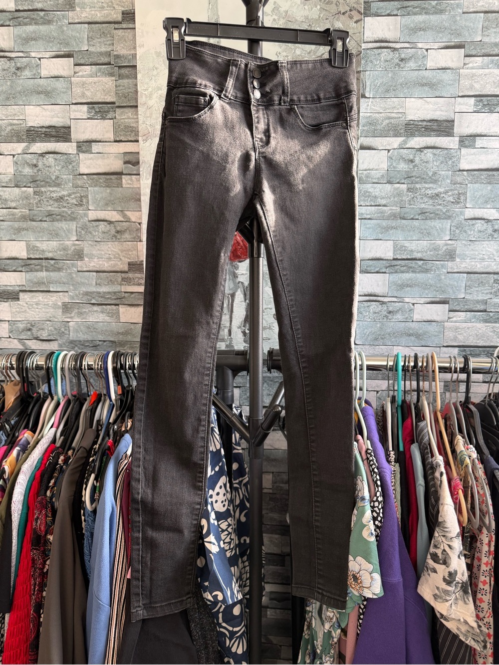 Wax Jean Women's Black Skinny Jeans